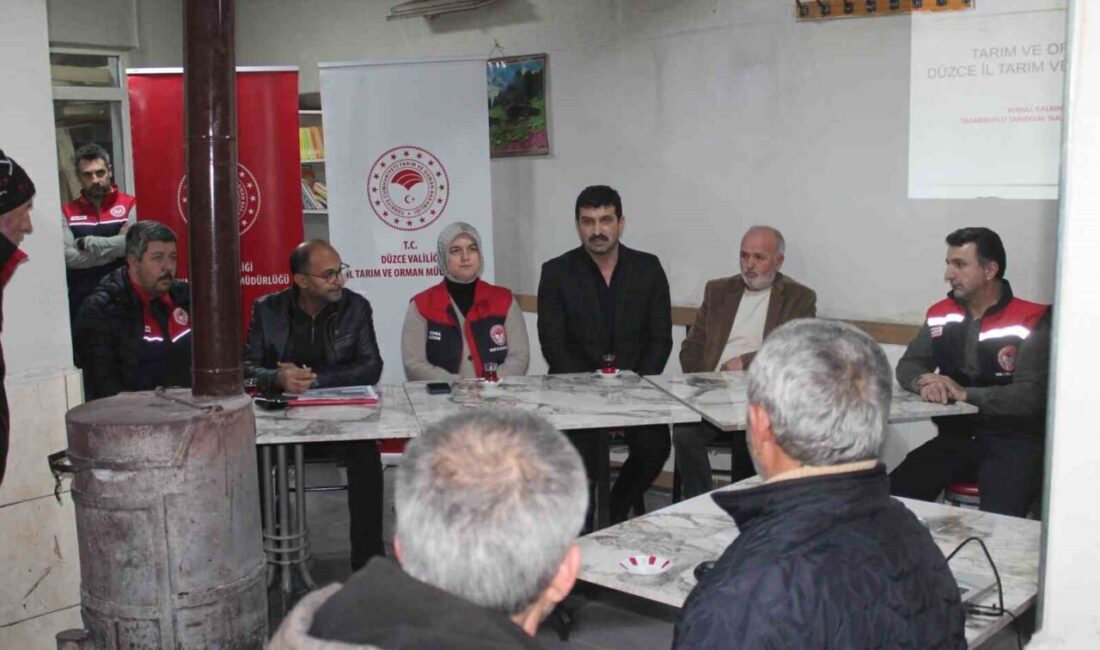 Düzce İl Tarım ve Orman Müdürlüğü koordinasyonunda, Çilimli ilçesine bağlı