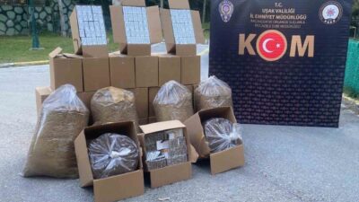 Uşak İl Emniyet Müdürlüğü KOM Şube Müdürlüğü ekiplerince yapılan operasyonda