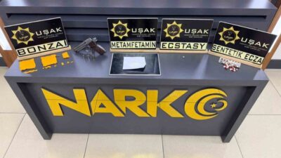 Uşak’ta gerçekleştiren uyuşturucu operasyonlarında gözaltına alınan 3 şüpheli çıkarıldıkları mahkemece