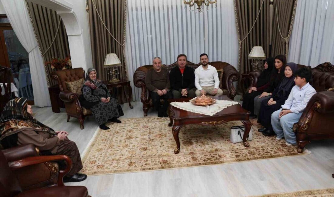 Erzincan Valisi Hamza Aydoğdu, Ramazan ayı dolayısıyla şehit ailelerini iftar