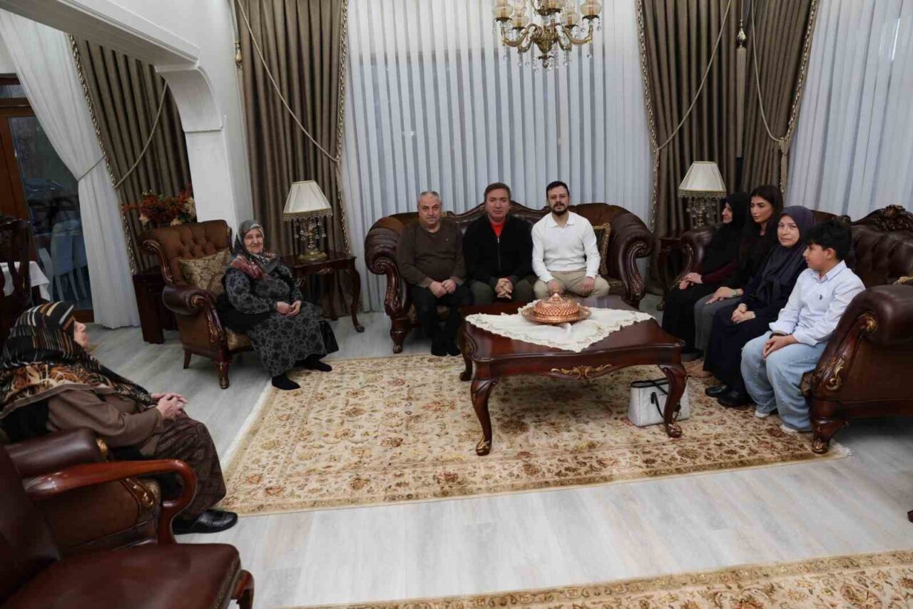 Erzincan Valisi Hamza Aydoğdu, Ramazan ayı dolayısıyla şehit ailelerini iftar
