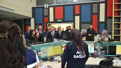 Eskişehir Valisi Dr. Erdinç Yılmaz, 112 Acil Çağrı Merkezi ve