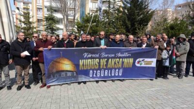 Van’da Ramazan ayının son Cuma günü münasebetiyle düzenlenen “Dünya Kudüs