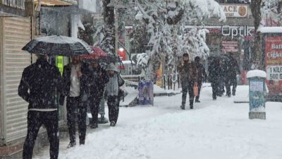 Van’da Mart ayının gelmesiyle birlikte etkili olan soğuk hava ve