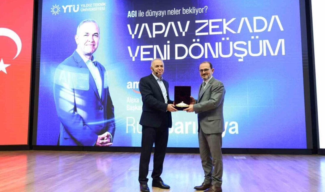 Amazon’un Türk yöneticisi Dr. Ruhi Sarıkaya, Yıldız Teknik Üniveristesi’nde verdiği