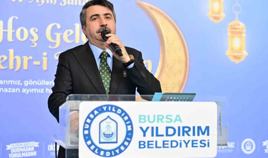 Yıldırım Belediye Başkanı Oktay Yılmaz, şehit yakınları ve gazilerle iftar