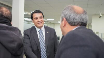 Şehitkamil Belediye Başkanı Umut Yılmaz, Ramazan Bayramı dolayısıyla belediye personeliyle