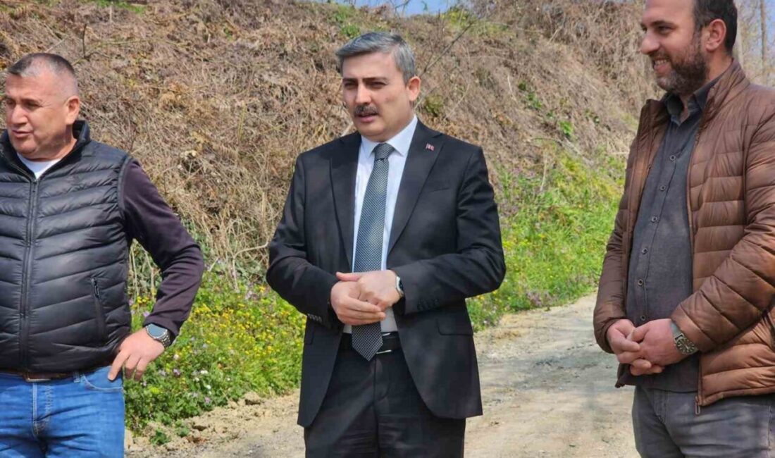 DÜZCE (İHA) – Düzce İl Genel Sekreteri Nuri Çelik, köy