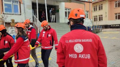 Yozgat Milli Eğitim Bakanlığı Arama Kurtarma Birimi (MEB AKUB) koordinesinde