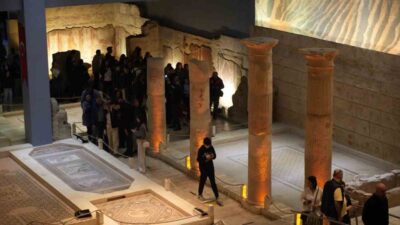 Dünyanın en büyük mozaik müzelerinden biri olan Gaziantep’teki Zeugma Mozaik