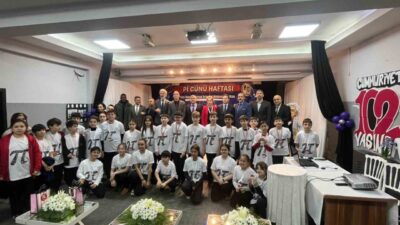Zonguldak’ta Gazi Mustafa Kemal Ortaokulu’nda Matematik Haftası kapsamında Pi Günü