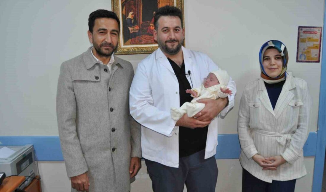 Kahramanmaraş’ta 11 yıllık bebek hasreti çeken çift, Afşin Devlet Hastanesi’nde