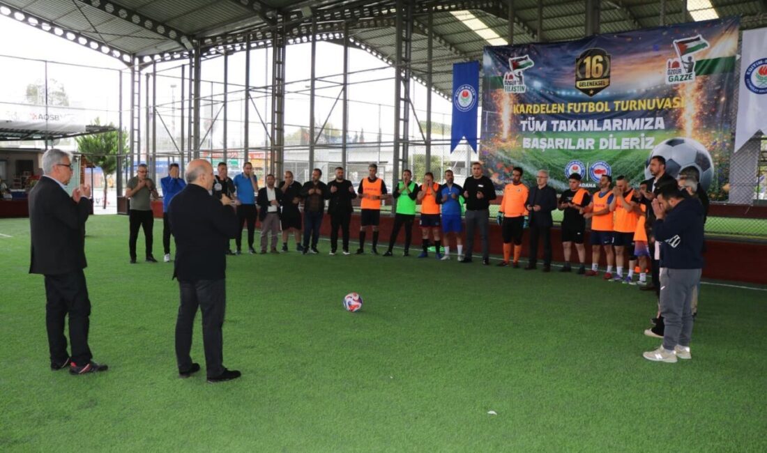 Eğitim-Bir-Sen Adana Şubesi’nin gelenekselleşen “Kardelen Çiçeği Futbol Turnuvası”, “Özgür Gazze”