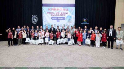 Konya’nın merkez Karatay ilçesinde düzenlenen 7. Akıl ve Zeka Oyunları