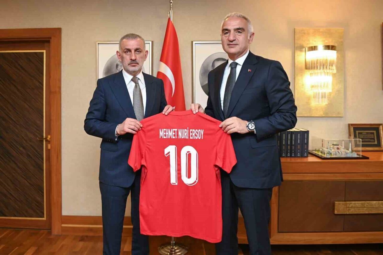 Kültür ve Turizm Bakanı Mehmet Nuri Ersoy, Türkiye Futbol Federasyonu