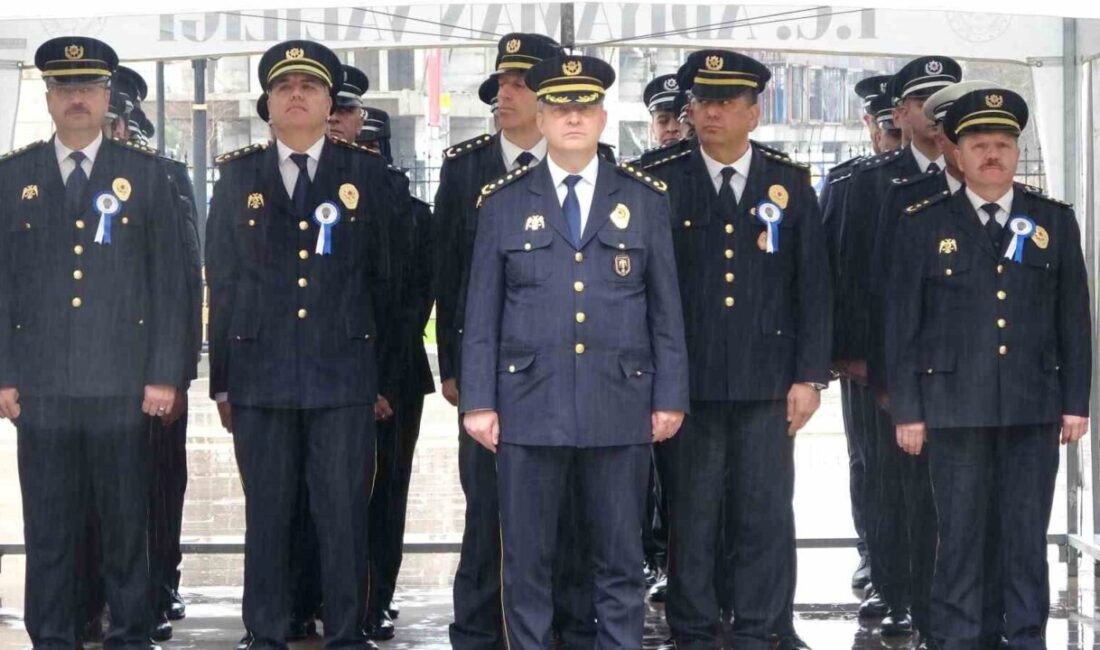 Adıyaman’da Türk Polis Teşkilatı’nın 181. kuruluş yıldönümü düzenlenen törenle kutlandı.