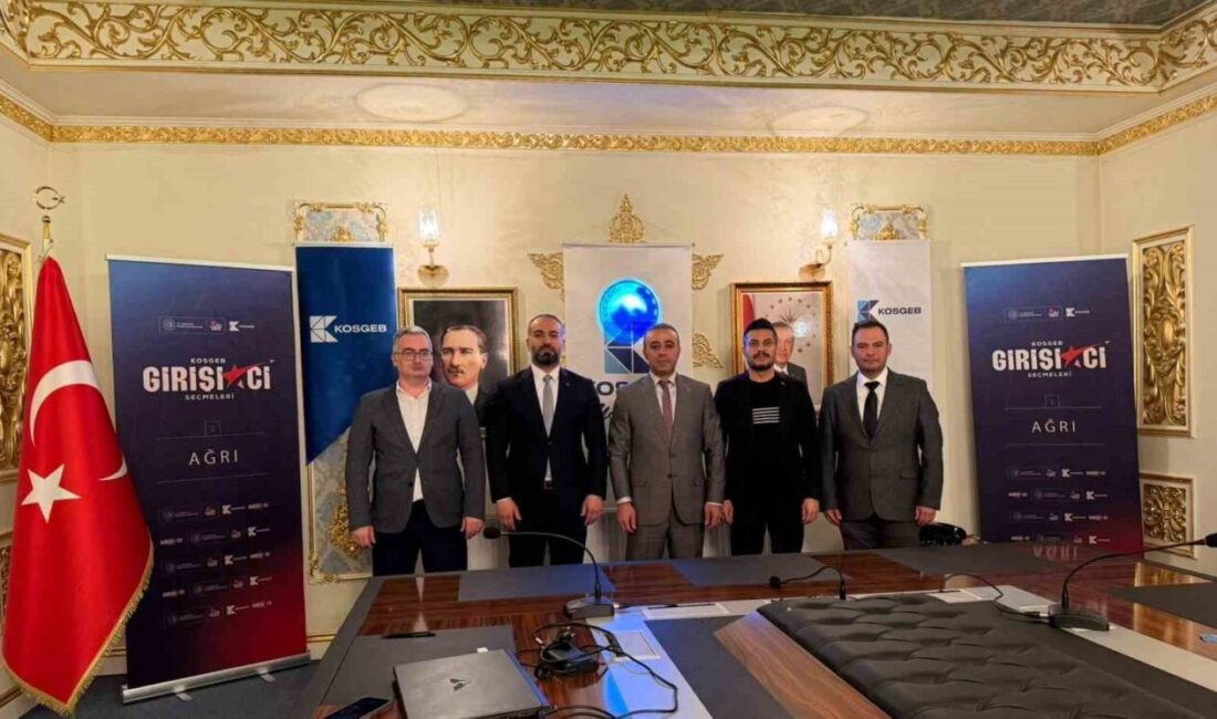 Ağrı’da girişimcilerin iş fikirlerini değerlendirmek amacıyla düzenlenen girişimci seçmeleri programı