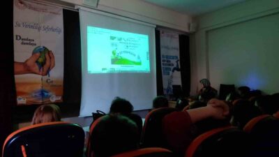 Aksaray’da yürütülen su verimliliği seferberliği kapsamında ilkokul öğrencilerine yönelik uygulamalı