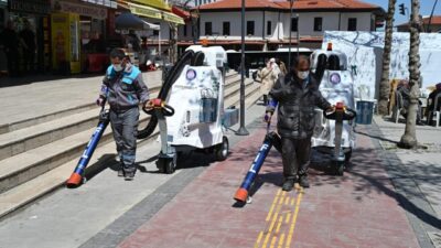 Isparta Belediyesi, kentte yaya trafiğinin yoğun olduğu bölgelerde kullanılmak üzere