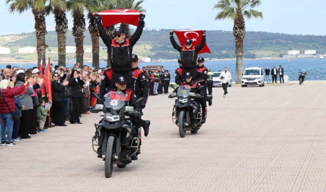 Türk Polis Teşkilatı’nın 181’inci yıl dönümü Aliağa’da düzenlenen programlarla kutlandı.