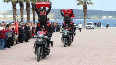 Türk Polis Teşkilatı’nın 181’inci yıl dönümü Aliağa’da düzenlenen programlarla kutlandı.