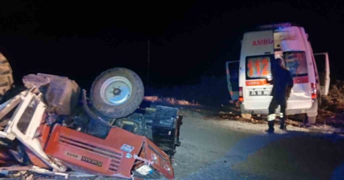 Erzurum’un Oltu ilçesinde meydana gelen trafik kazasında 2’si sağlık personeli