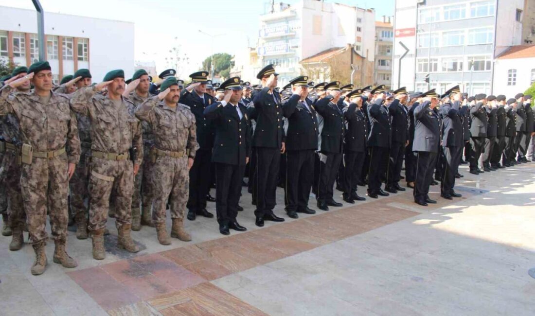 Polis Haftası dolayısıyla gerçekleştirilen törende konuşan Aydın İl Emniyet Müdürü