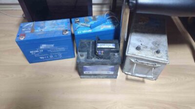 Antalya’nın Kumluca ilçesinde aynı gün içerisinde 6 ayrı araçtan akü