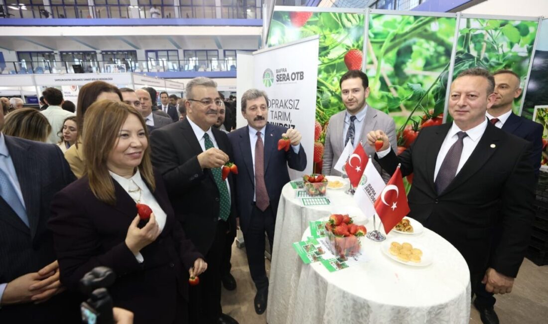 Orta Karadeniz Kariyer Fuarı’nda (OKAF 2026) açılan Bafra standı yoğun