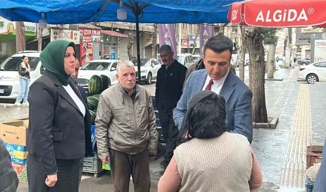 Diyarbakır’ın Bağlar İlçe Kaymakamı Necdet Özdemir, hane ziyaretlerinde bulunarak esnafla
