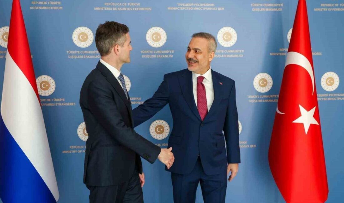 Dışişleri Bakanı Hakan Fidan, Hollanda Dışişleri Bakanı Tom Berendsen ile