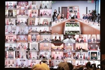 Aile ve Sosyal Hizmetler Bakanı Mahinur Özdemir Göktaş ve İçişleri