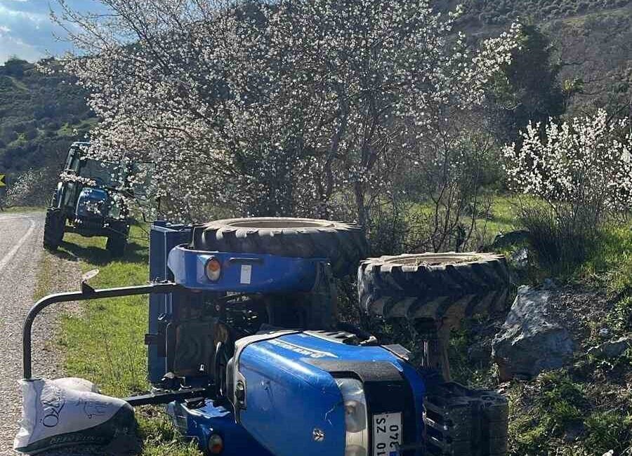 Balıkesir’in Sındırgı ilçesinde meydana gelen trafik kazasında bir kişi hayatını