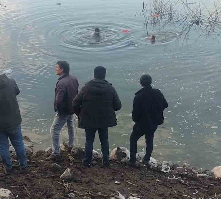 Elazığ’ın Karakoçan ilçesinde sürücüsünün direksiyon hakimiyetini kaybettiği otomobil, Pembelik Baraj