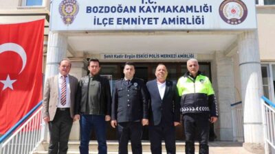 Bozdoğan Belediye Başkanı Mustafa Galip Özel, Türk Polis Teşkilatı’nın 181.