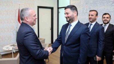 Kağıthane Belediye Başkanı Mevlüt Öztekin, Macaristan’ın İstanbul Başkonsolosu Laszlo Keller’i