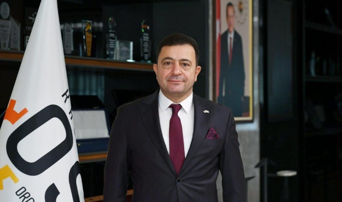 Kayseri OSB Başkanı Mehmet Yalçın, Türkiye İstatistik Kurumu (TÜİK) tarafından