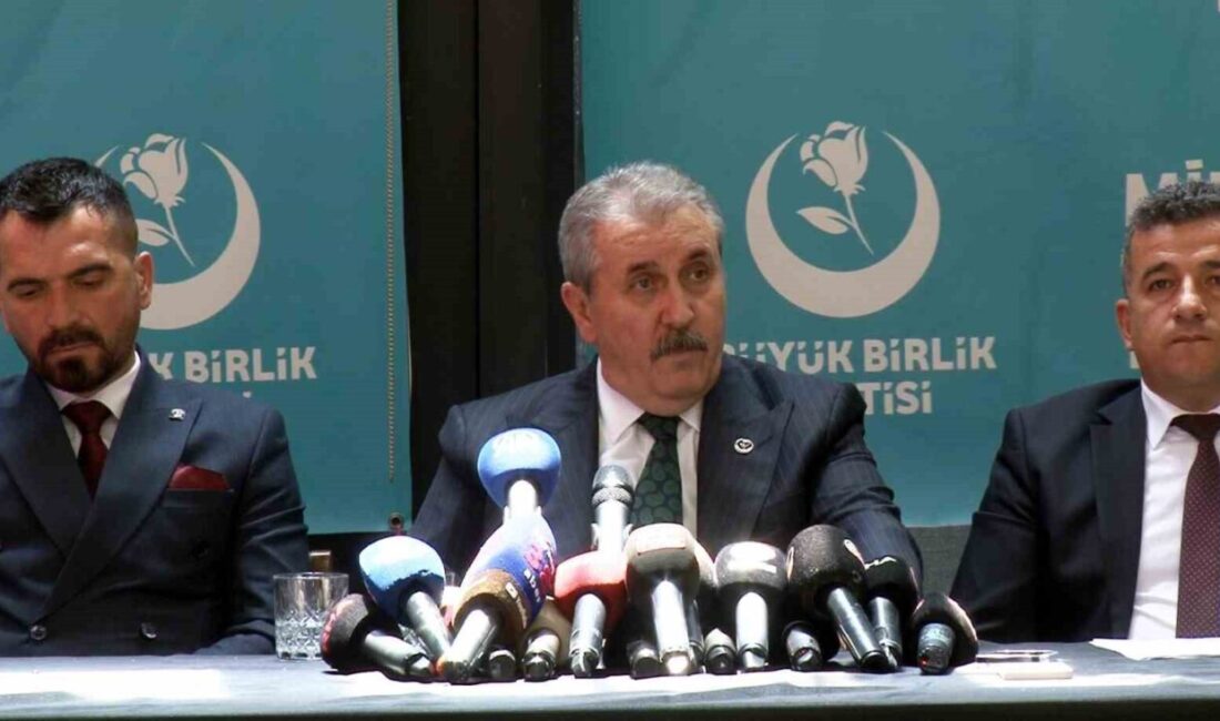 Büyük Birlik Partisi (BBP) Genel Başkanı Mustafa Destici, “Cumhurbaşkanımızın erken