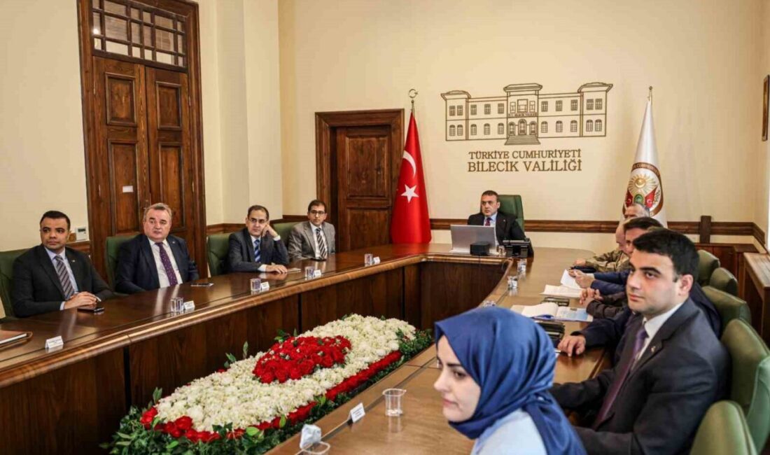 Bilecik’te Vali Faik Oktay Sözer başkanlığında İl Asayiş ve Güvenlik