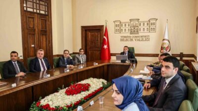 Bilecik’te Vali Faik Oktay Sözer başkanlığında İl Asayiş ve Güvenlik