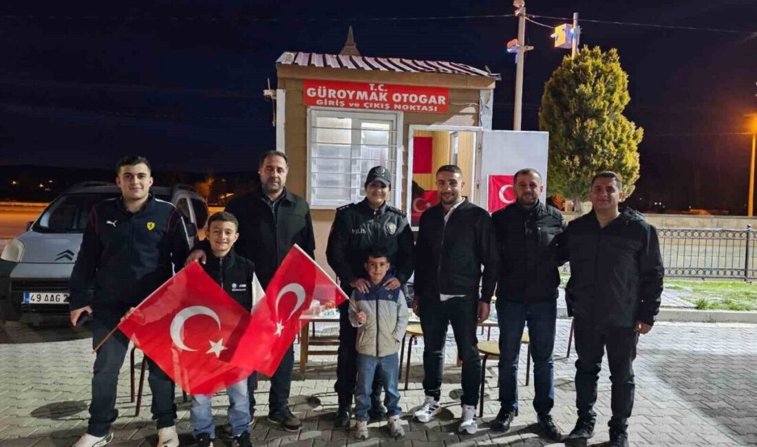 BİTLİS (İHA) – Bitlis’in Güroymak ilçesinde kavga ihbarına gelen polislere