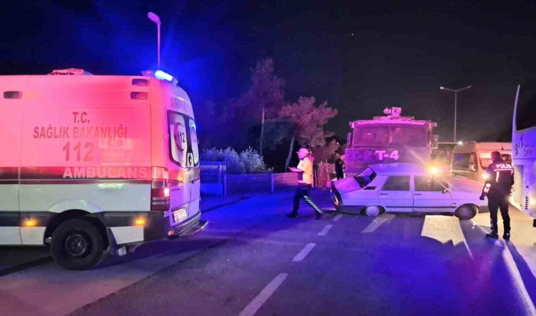 Muğla’nın Bodrum ilçesinde TOMA’nın otomobile çarptığı trafik kazasında 5 kişi