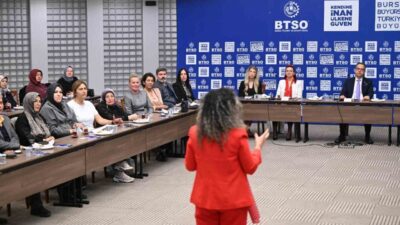 BTSO’nun ev sahipliğinde düzenlenen “Yerelden Ulusala Kooperatifler Buluşması”nda konuşan Türkiye