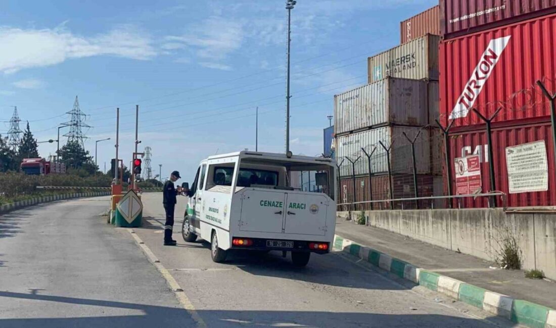 Bursa’nın Gemlik ilçesinde meydana gelen iş kazasında 60 yaşındaki çalışan