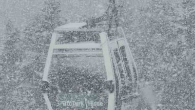 Bursa’da bahar ortasında etkili olan soğuk hava dalgası, yüksek kesimlerde