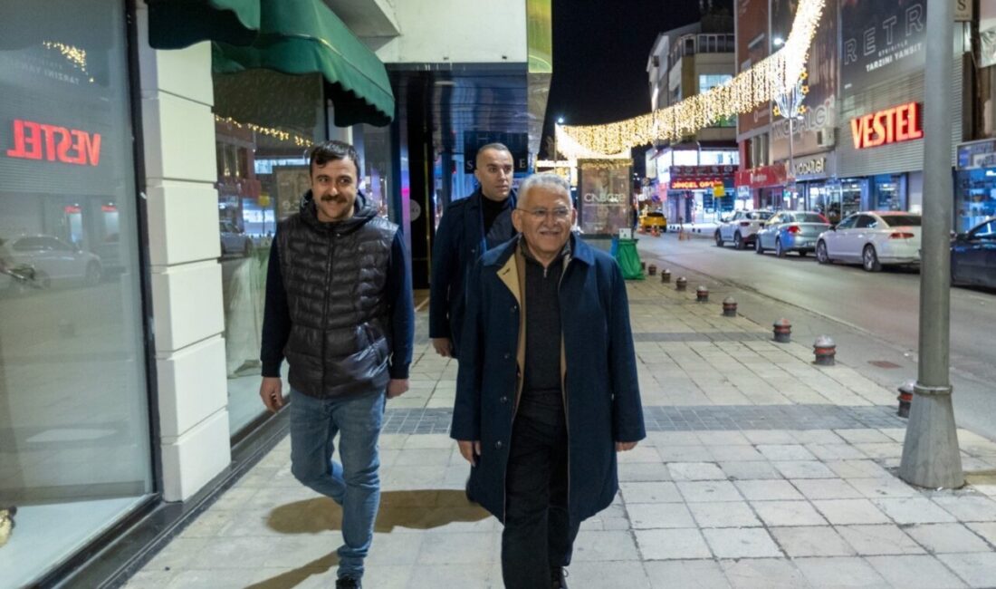 Kayseri Büyükşehir Belediye Başkanı Dr. Memduh Büyükkılıç, kent ticaretinin merkezi