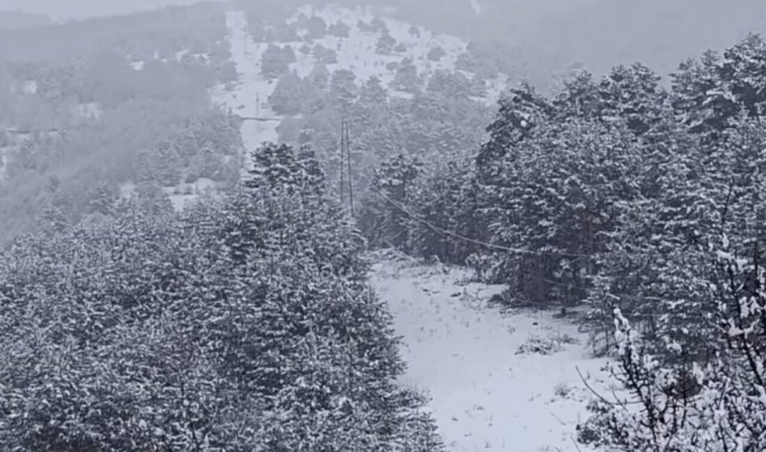Çankırı’nın yüksek rakımlı ilçelerinde hava sıcaklığının sıfır derecenin altına düşmesiyle