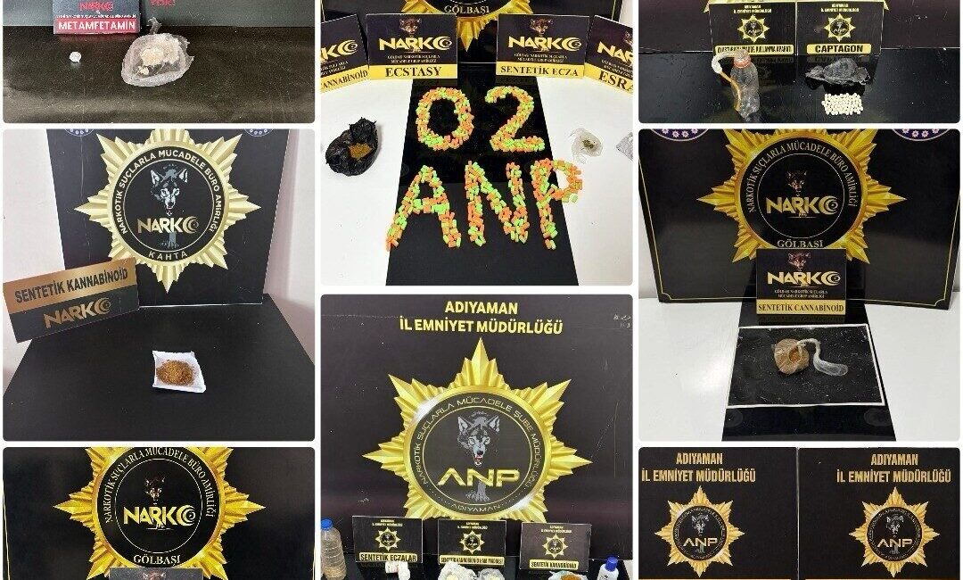 Adıyaman’da polis ekiplerince çeşitli suçlardan aranan şahısların yakalanmasına yönelik yürütülen