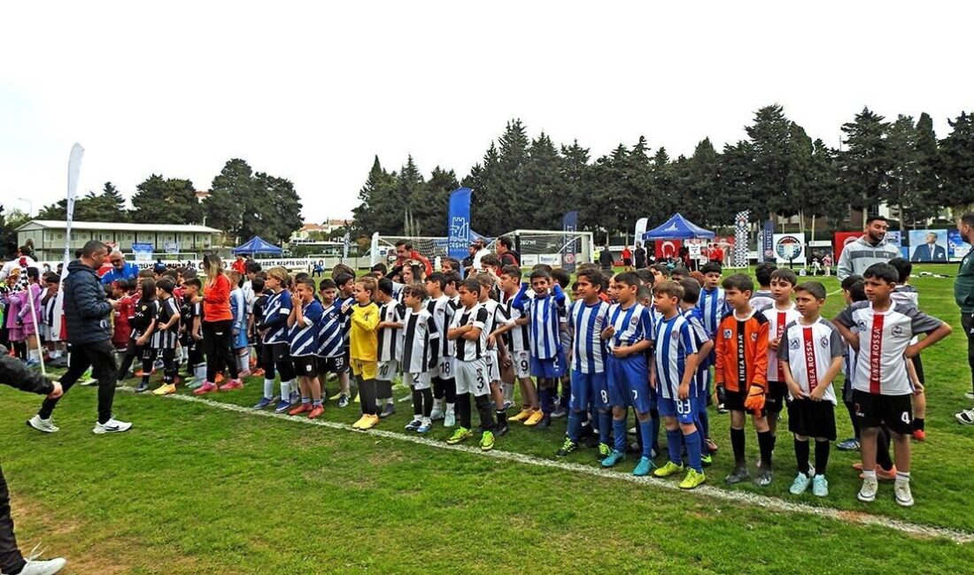 Çeşme’de altyapı futboluna yönelik önemli bir organizasyon daha hayata geçirildi.