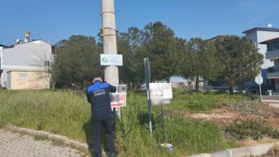 Denizli Büyükşehir Belediyesi, kent estetiğini korumak ve yaya-araç güvenliğini sağlamak